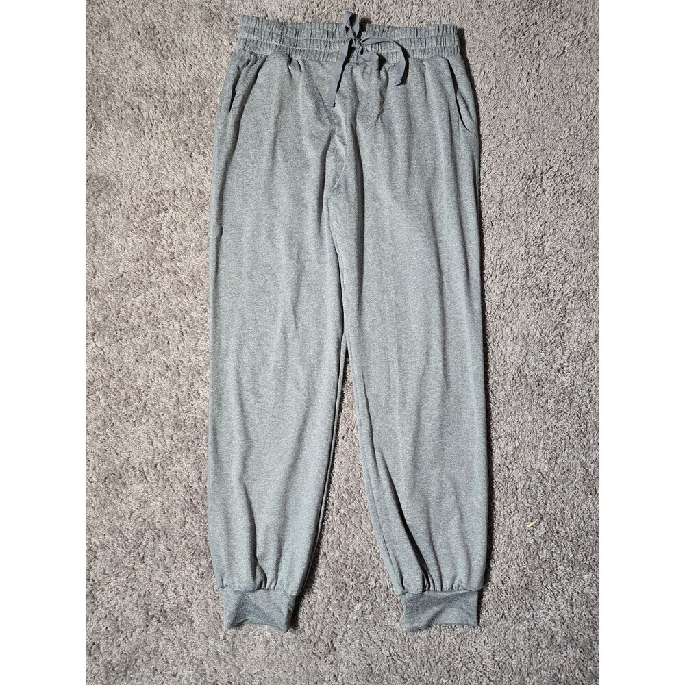 NWT Halara High Waisted Drawstring Pocket Yoga Joggers Pockets Gray Large